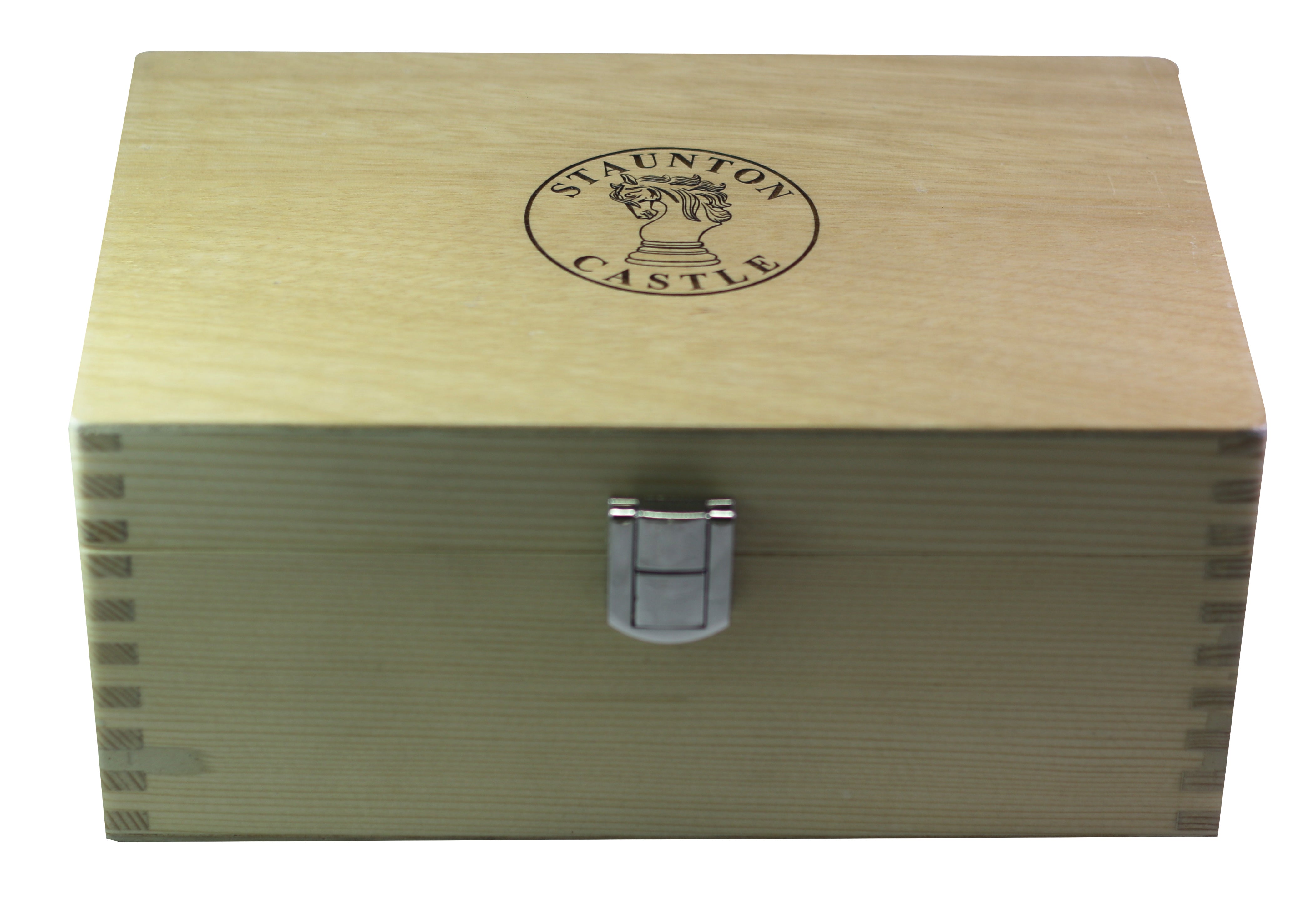 Wooden Storage Box for 4" King Height Chess Set in Maple wood