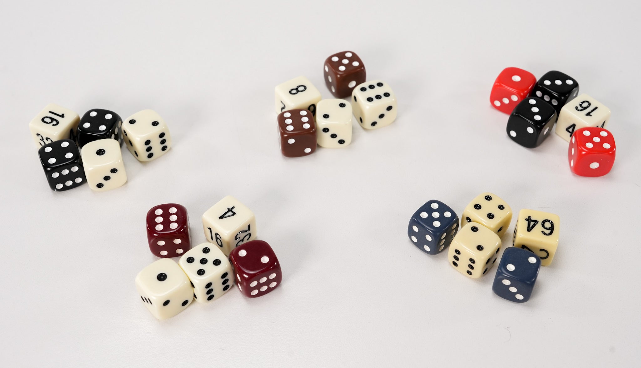 Backgammon Dice Set - Solid